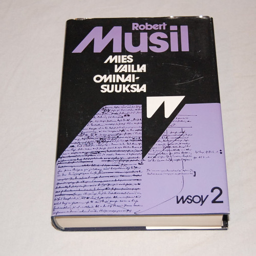 Robert Musil Mies vailla ominaisuuksia 2